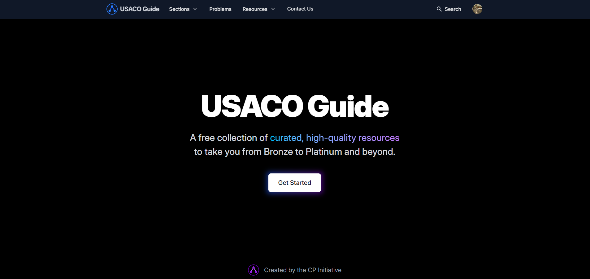 Picture of usacoguide's project: USACO Guide